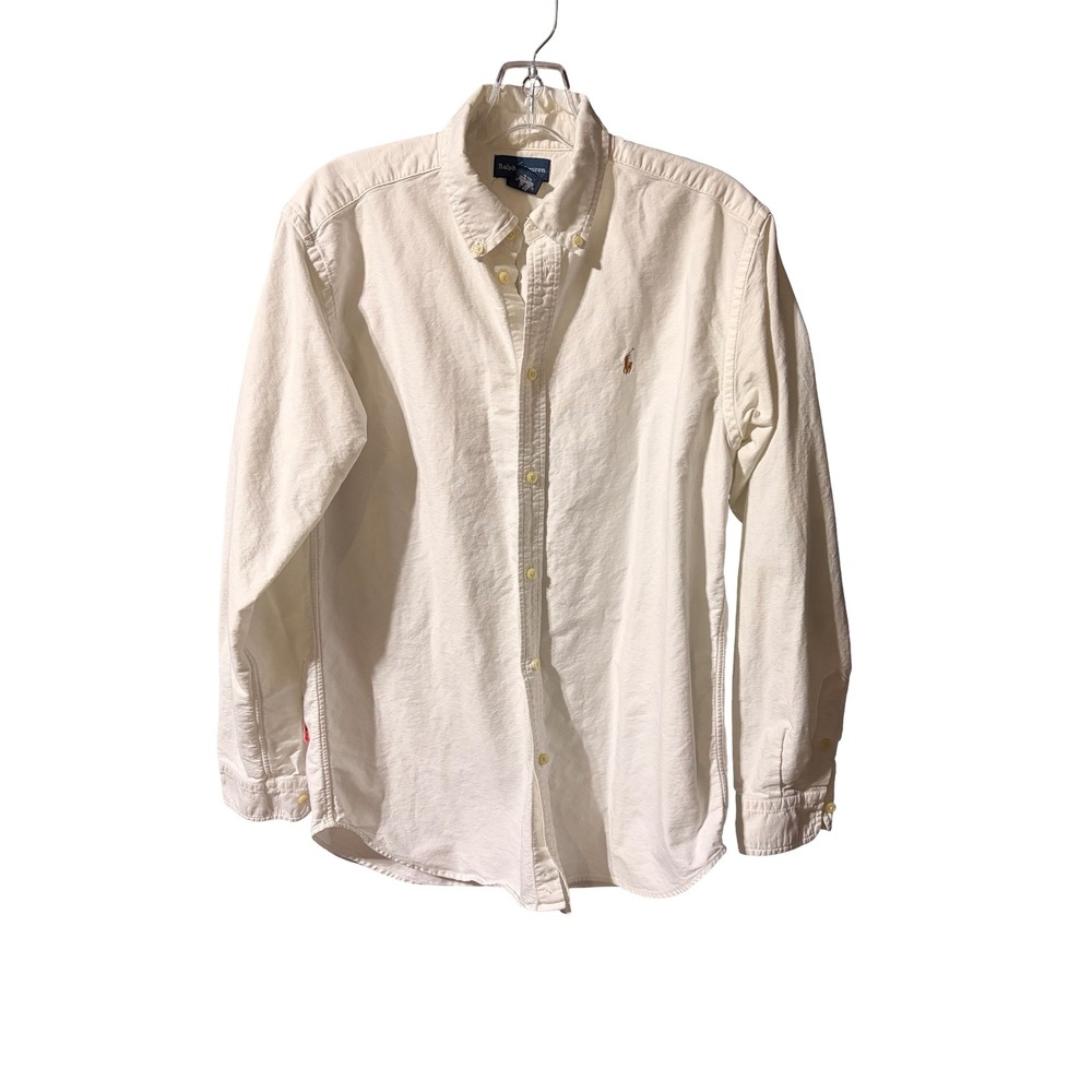 Ralph Lauren Oxford Button Down Mens 20 White